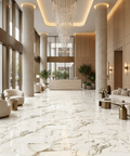 Gold Statuario 5mm Waterproof Luxury Vinyl Tile 24"x24"
