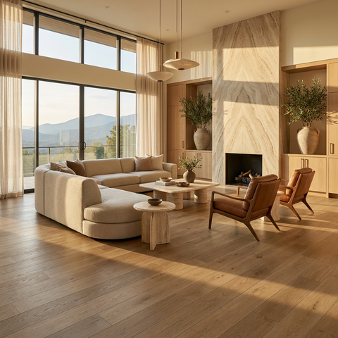 Golden Dune Waterproof SPC 4.5mm Vinyl Flooring 