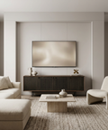 Grace I Two-Tone Brown Mango Wood Media Console 