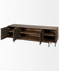 Grace I Two-Tone Brown Mango Wood Media Console -3