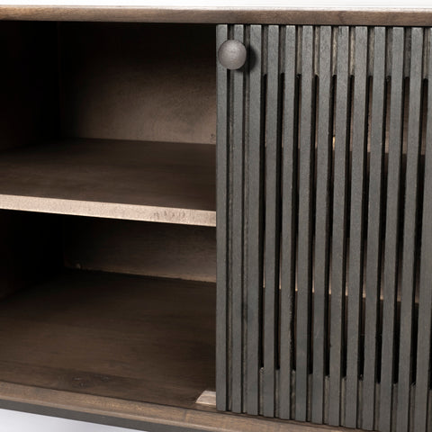 Grace I Two-Tone Brown Mango Wood Media Console -4