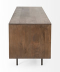 Grace I Two-Tone Brown Mango Wood Media Console -5