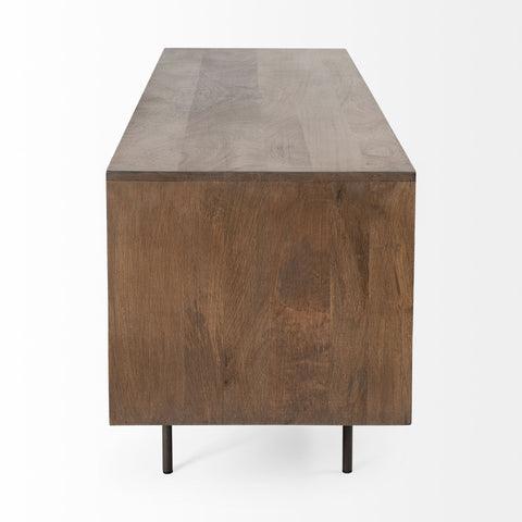 Grace I Two-Tone Brown Mango Wood Media Console -5
