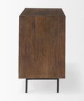 Grace Medium Brown Mango Wood Accent Cabinet-3