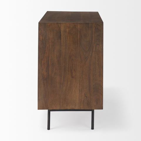 Grace Medium Brown Mango Wood Accent Cabinet-3