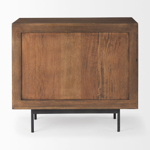 Grace Medium Brown Mango Wood Accent Cabinet-4