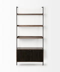 Grace Solid Mango Wood Shelving Unit-2
