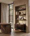 Grace Solid Mango Wood Shelving Unit