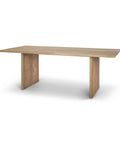 Grier 84" Light Brown Mango Wood Dining Table-1