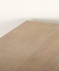 Grier 84" Light Brown Mango Wood Dining Table-6