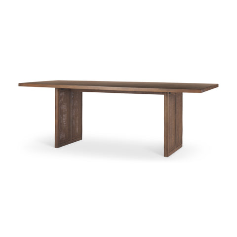 Grier 84" Medium Brown Mango Wood Dining Table-1