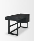 Grier Black Mango Wood Cane Desk-5