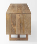 Grier Light Brown Mango Wood Media Console-3