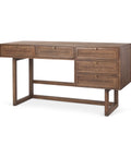 Grier Medium Brown Mango Wood Cane Desk-2