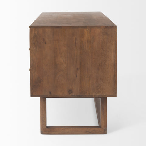 Grier Medium Brown Mango Wood Cane Desk-6
