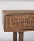 Grier Medium Brown Mango Wood Cane Desk-7
