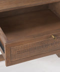 Grier Medium Brown Mango Wood Cane Desk-9
