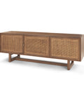 Grier Medium Brown Mango Wood Media Console-1