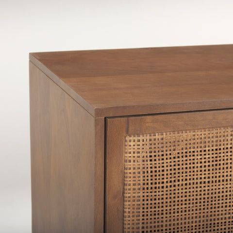 Grier Medium Brown Mango Wood Media Console-7