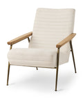 Grosjean Cream Boucle Accent Chair -1
