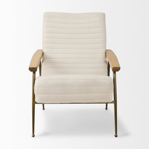 Grosjean Cream Boucle Accent Chair -2