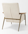 Grosjean Cream Boucle Accent Chair -5