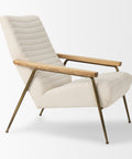 Grosjean Cream Boucle Accent Chair -6