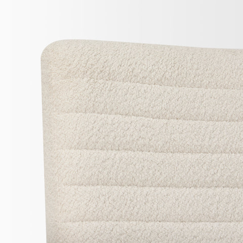 Grosjean Cream Boucle Accent Chair -7
