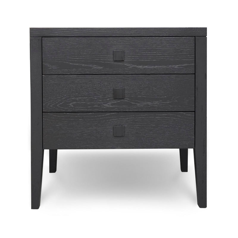 Hara Black Three Drawer- Dresser