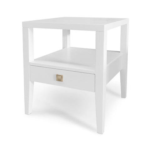 Hara White - End Table SIF