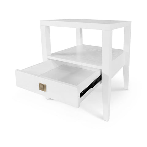 Hara White - End Table SIF