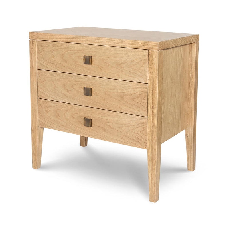 Hara Natural Three Drawer- Dresser