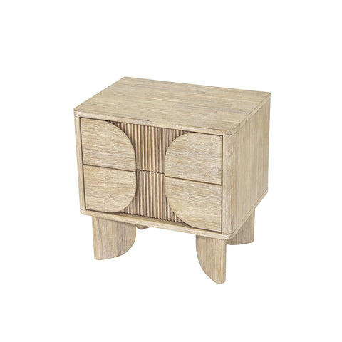 Haru Two Drawer - Nightstand LH