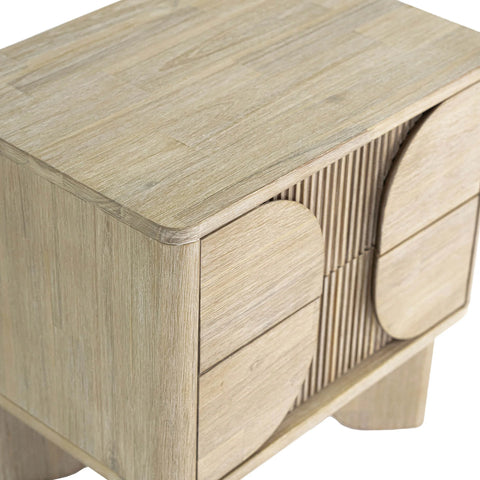 Haru Two Drawer - Nightstand LH