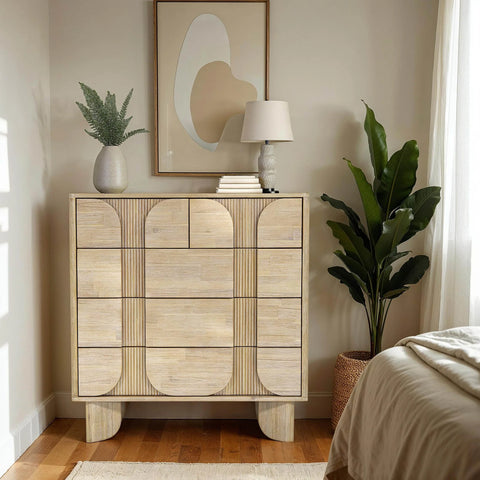 Haru Five Drawer - Dresser LH