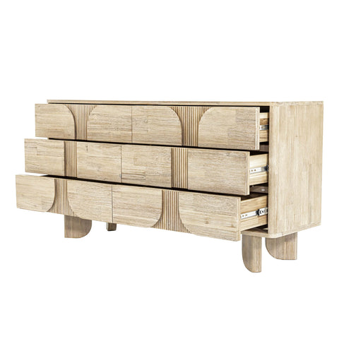 Haru Six Drawer - Dresser LH