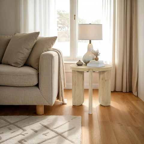 Haru Round - End Table LH
