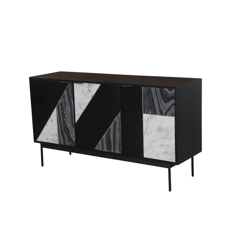 Hexa Black - Sideboard