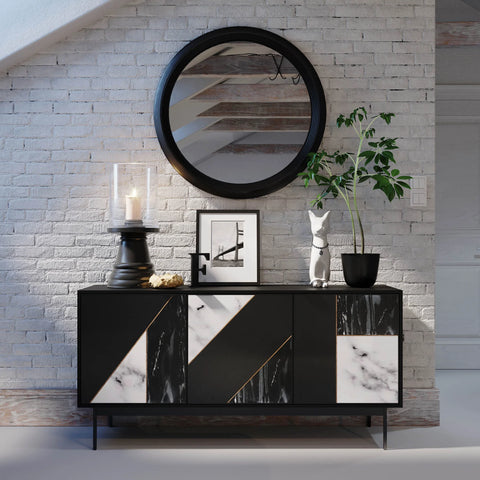 Hexa Black - Sideboard