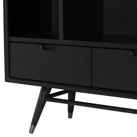 Baas Black 36"- Bookcase