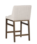 Halden Beige Modern Upholstered Counter Stool -3