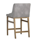Halden Stone Modern Faux Leather Counter Stool -4