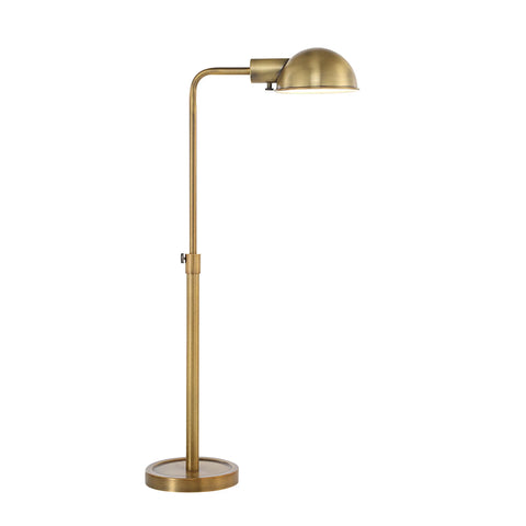 Halle Antique Brass Adjustable Table Lamp-1