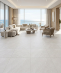 white stone look tile