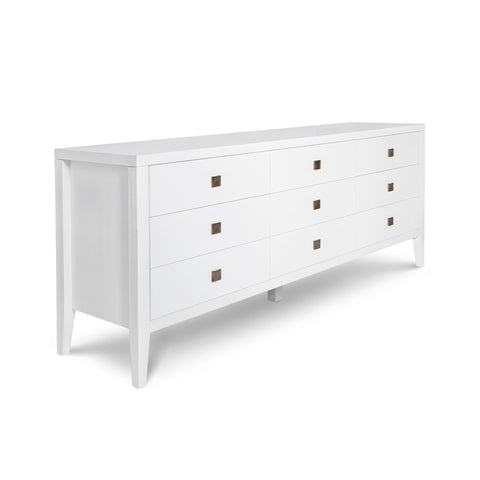 Hara White Nine Drawer- Dresser SIF