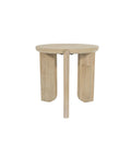 Haru Sand Wash Solid Acacia Wood End Table-7