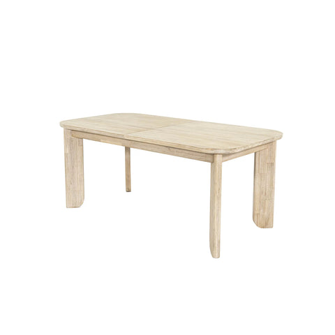 Haru Solid Acacia Extendable Dining Table-2
