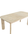 Haru Solid Acacia Extendable Dining Table-3