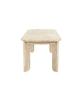 Haru Solid Acacia Extendable Dining Table-4