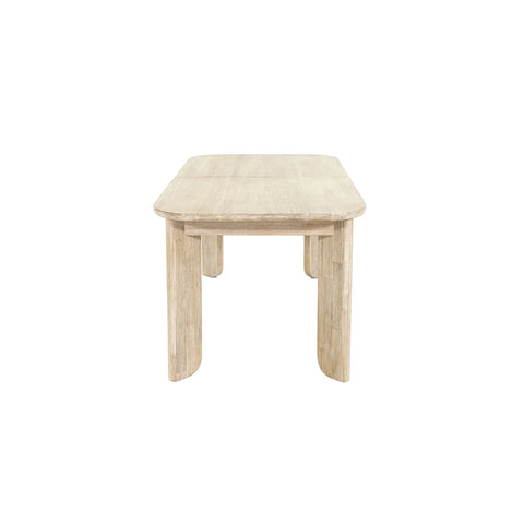 Haru Solid Acacia Extendable Dining Table-4